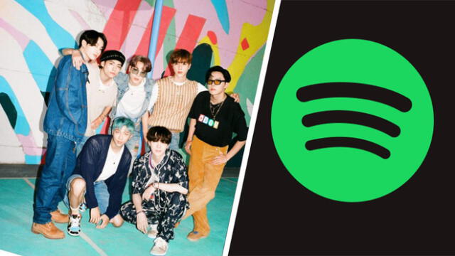 BTS acumuló más streams que "Cardigan" el single sorpresa de Taylor Swift. Foto: composición