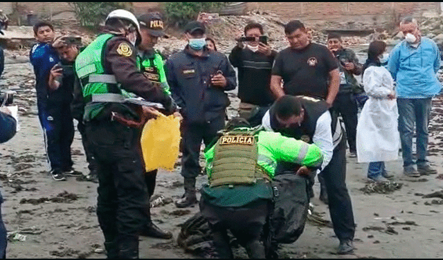 De acuerdo con el comandante PNP de Huacho, los restos ya se encuentran en la morgue. Foto: La República