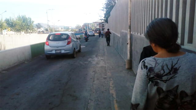 Arequipa: cuestionan poco espacio de vía peatonal