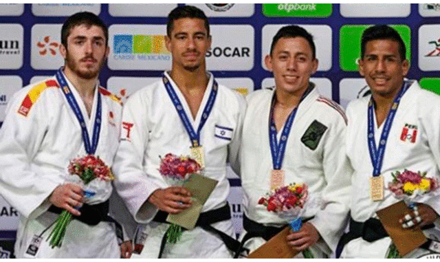 Judoca peruano consiguió medalla de bronce en el Grand Prix de Cancún