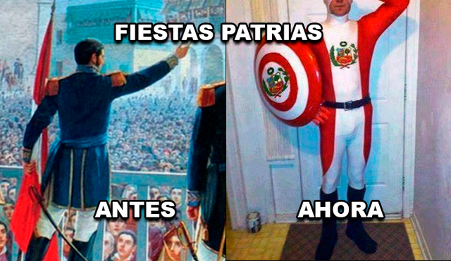 Facebook viral: mira los mejores memes por Fiestas Patrias [FOTOS]