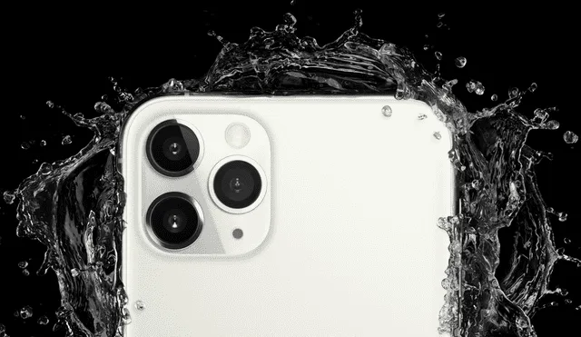 Se le acusa a Appple de no aclarar que los iPhone solo son resistentes al agua bajo ciertas circunstancias. Foto: Apple