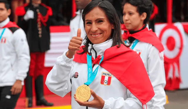 Gladys Tejeda, ganadora de la medalla de oro en los Juegos Panamericanos Lima 2019.