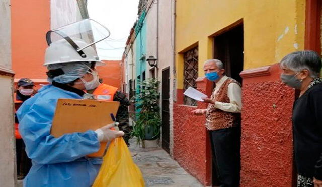 Adultos mayores del Callao fueron tamizados con pruebas moleculares. Foto: Minsa