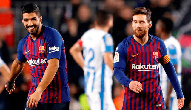 ¡Sigue líder! Barcelona venció al Leganés con show de Messi
