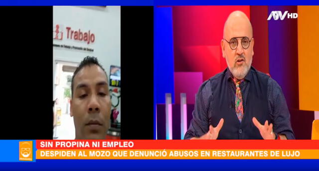 Beto Ortiz arremete contra restaurante que despidió a trabajador tras denunciar abusos