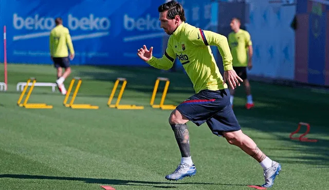 Lionel Messi decidió permanecer en el club blaugrana hasta el 2021. (FOTO: AFP).