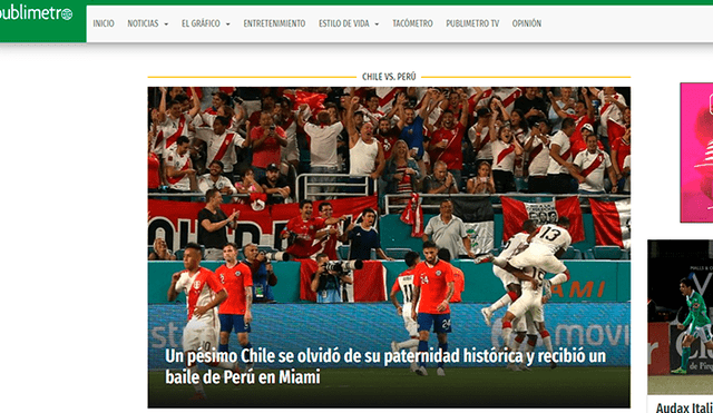 Perú vs Chile: prensa chilena destruyó a su selección tras goleada [FOTOS]