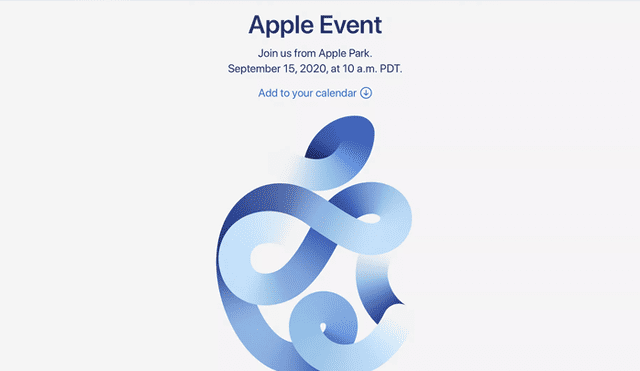 El iPhone 12 finalmente tiene fecha de presentación. Foto: Apple.
