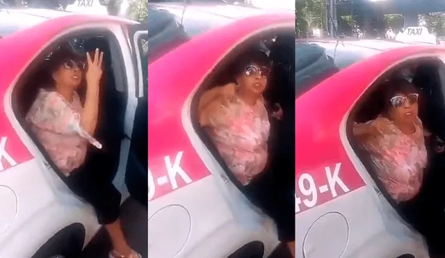 Desliza las imágenes para conocer un poco más sobre ‘Lady muertos’, la mujer que se hizo viral por no pagar un taxi. Foto: Captura/YouTube