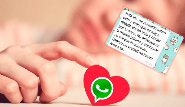 WhatsApp: Este peruano le rompió el corazón a su novia pero no esperaba su increíble respuesta [FOTOS]