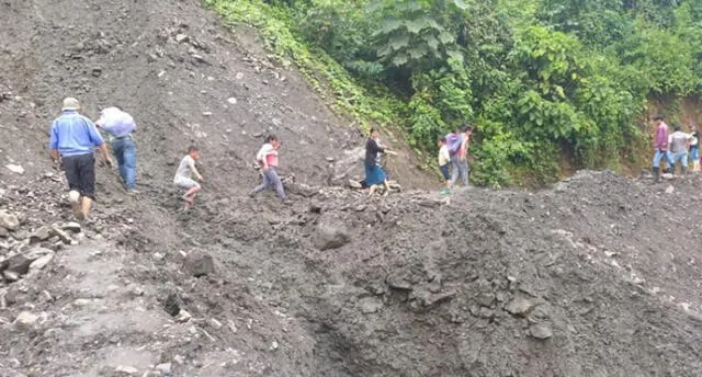 Cusco: Reportan deslizamientos y daños en carreteras de La Convención [FOTOS]