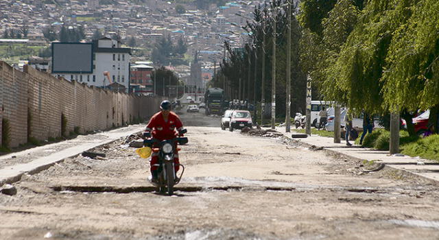 Se gastó 3% de presupuesto destinado para Vía Expresa de Cusco