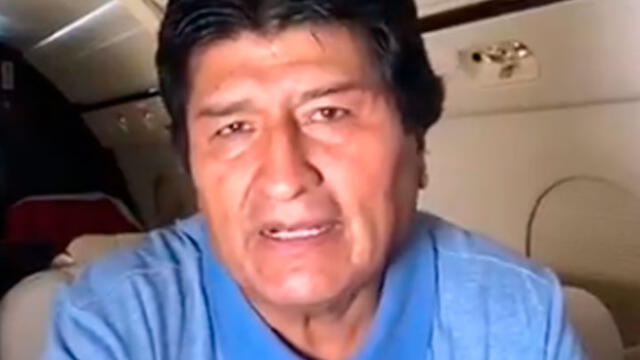 Evo Morales, expresidente de Bolivia. Foto: captura de pantalla.