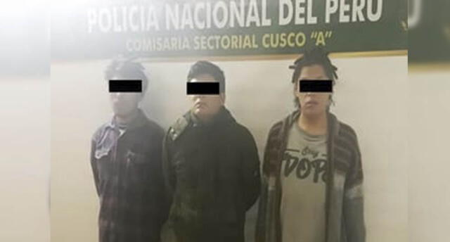 Ebrios golpearon a madre y sus dos menores hijos en pleno centro de Cusco 