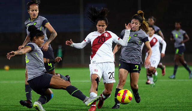 El amistoso se juega en el Estadio Olímpico de la Universidad Nacional Mayor de San Marcos. Foto: selección peruana