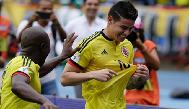 Colombia vs. Ecuador: así fue el gol de James Rodríguez en Eliminatorias a Rusia 2018 [VIDEO]
