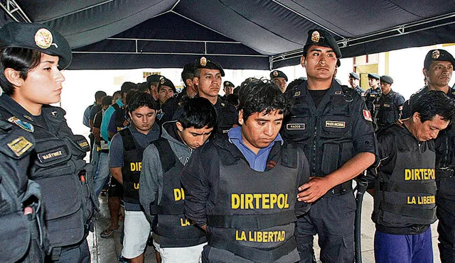 Tres nuevas bandas delictivas ponen en riesgo calles de Trujillo