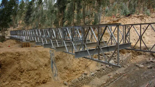 Instalarán puentes en localidades de La Libertad.