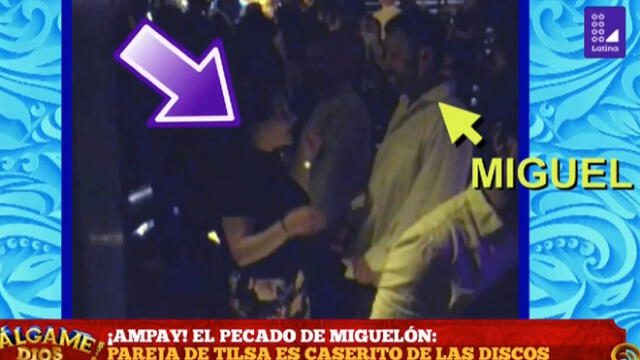 Pareja de Tilsa Lozano fue captado en discoteca con otra mujer [VIDEO]