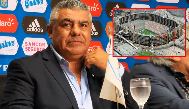 Claudio ‘Chiqui’ Tapia se refirió con entusiasmo al Estadio Monumental.