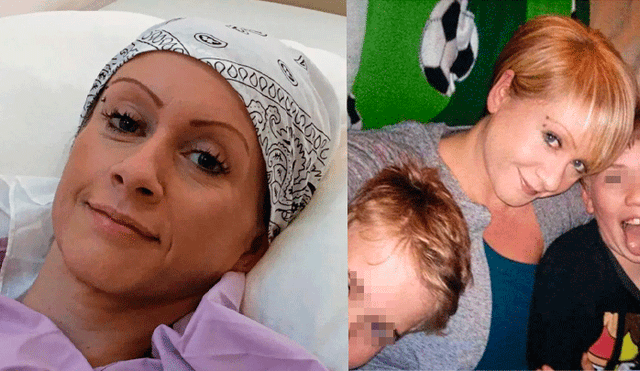 Enfermó de cáncer terminal y fue salvada por la esposa de su exmarido