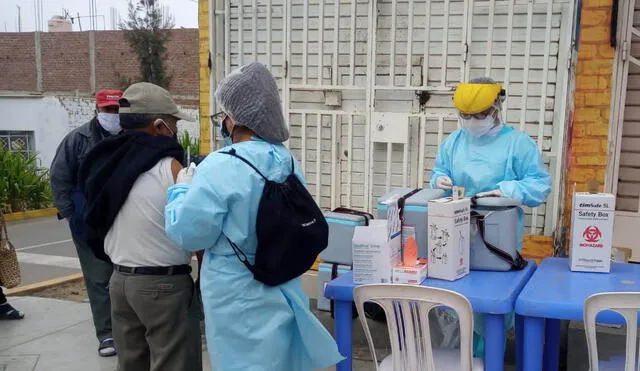 Personal de salud espera vacunas 5 mil personas en distrito de Trujillo