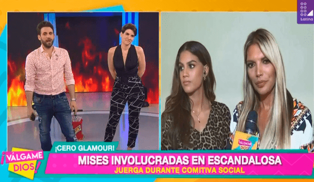 Jessica Newton descubre que integrante del Miss Perú difundió video de Anyella