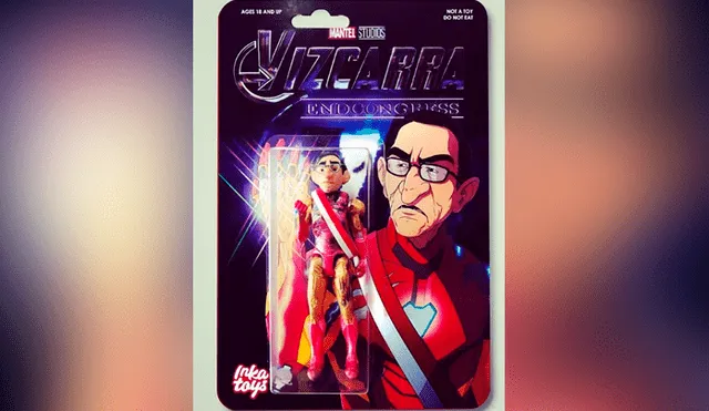 Facebook viral: tienda peruana lanza figura de acción del presidente Martín Vizcarra como Iron Man y así luce [