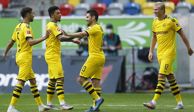 Borussia Dortmund se encuentra en el segundo lugar de la Bundesliga. Foto: AFP