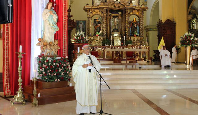 Catedral de Trujillo abrirá sus puertas para que fieles puedan orar Arzobispo de Trujillo Miguel Cabrejos