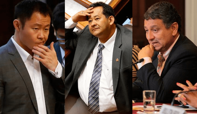 Recomiendan destituir a Kenji Fujimori, Guillermo Bocángel y Bienvenido Ramírez