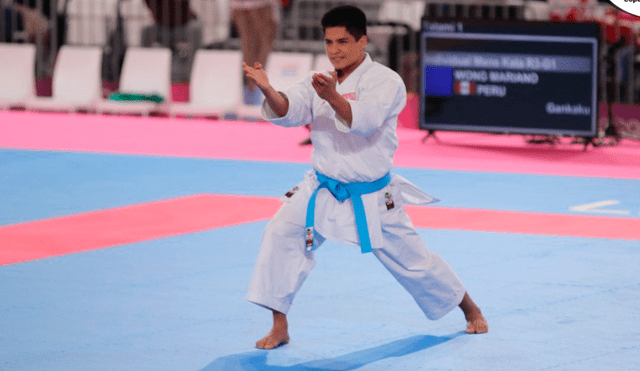 Juegos Panamericanos: Mariano Wong medalla de bronce en karate, modalidad kata individual masculino.