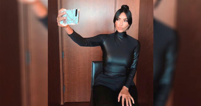 Kim Kardashian mostró parte íntima por casualidad al posar en transparencias [FOTO]