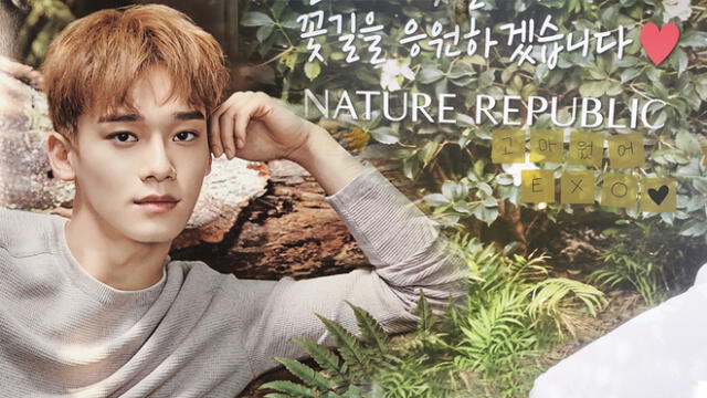 Fans de EXO llenaron la valla publicitaria de Nature Republic con 'post-its' en apoyo a idols K-pop.