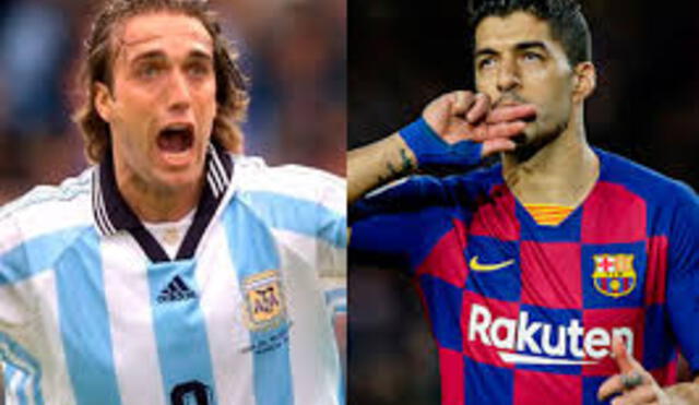 Luis Suárez revela que su ídolo siempre fue Gabriel Batistuta