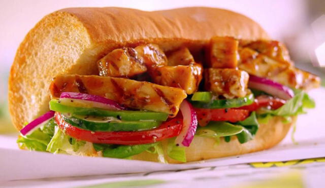 Subway: la carne del sándwich de pollo teriyaki es cuestionada por ingredientes