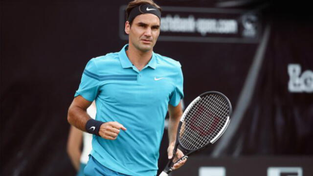 Roger Federer se encuentra recuperándose de una operación en la rodilla. Foto: Internet.