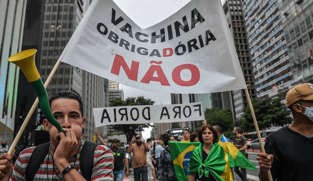 Brasil es uno de los países más afectados por la pandemia y ya ha superado los 181.000 muertos y más de 6.880.000 infectados. Foto: AFP