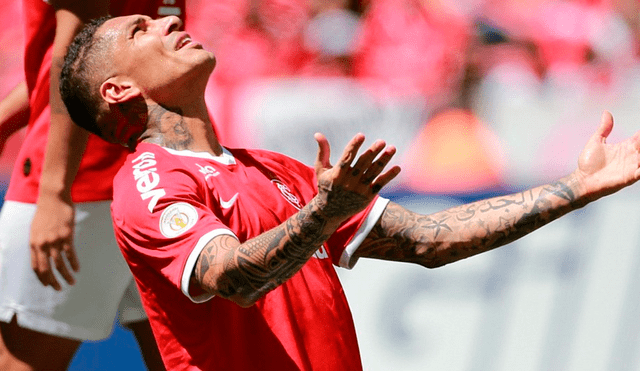 El delantero nacional Paolo Guerrero no vive un grato presente a nivel deportivo y en territorio brasileño ya comenzaron a cuestionar su falta de gol.