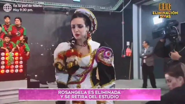 Rosángela Espinoza hace desplante al jurado de “Divas” por su decisión [VIDEO]  
