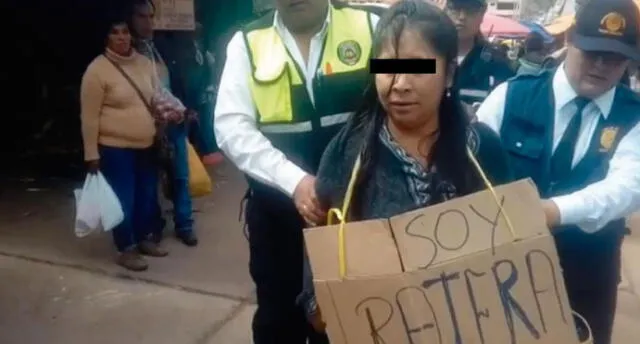 Amenazan con linchar a mujer embarazada por robar un celular en Cusco [VIDEO]