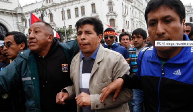 Corte Superior aclara que Pedro Castillo no forma parte ni preside ningún sindicato de docentes