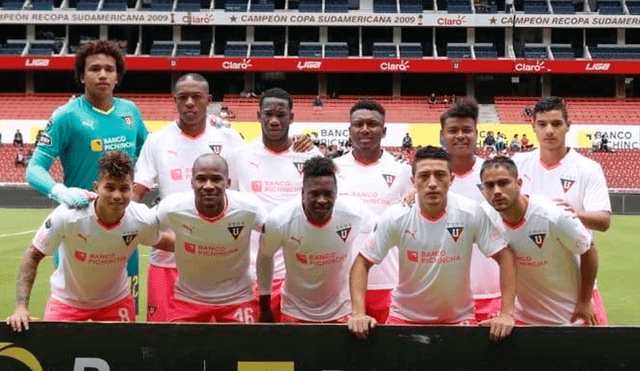 Sigue aquí EN VIVO ONLINE el LDU de Quito vs. Delfín por la final de ida de la Copa Ecuador 2019. | Foto: @LDU_Oficial