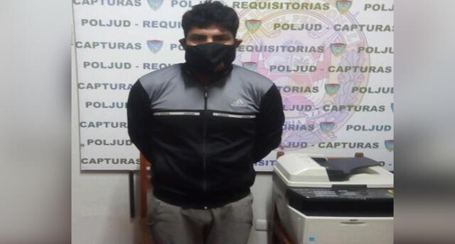 Policía lo capturó mientras caminaba de manera sospechosa por la Vía Expresa en Cusco. Foto: Policía Nacional.