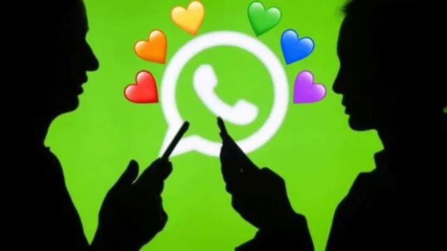 Los emojis de corazones son muy compartidos en WhatsApp.