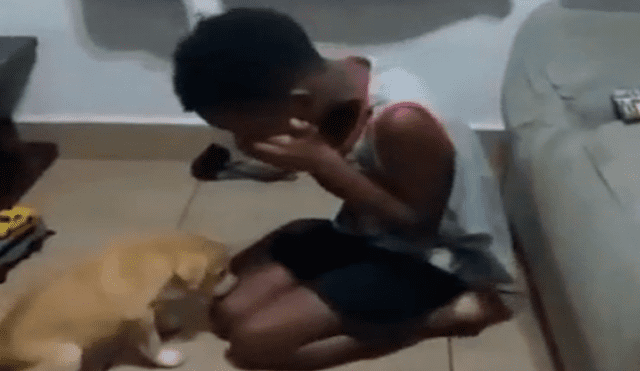 Niño rompe en llanto por recibir inesperado regalo de su madre [VIDEO]