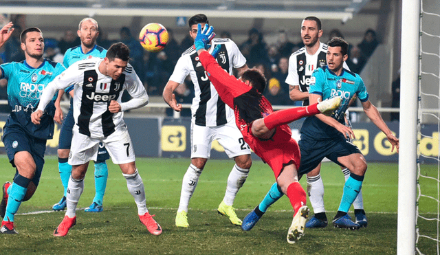 Juventus vs Atalanta: Cristiano Ronaldo ingresó y salvó el invicto 'bianconero' [VIDEO]