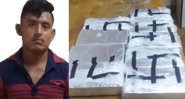 En Arequipa detienen a joven que pretendía llevar 9 kilos de droga a Juliaca 