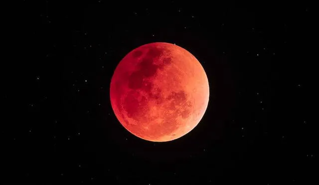 Este será el segundo eclipse lunar total del 2022 y no sucederá de nuevo hasta 2025. Foto: Shaun Tarpley / EarthSky